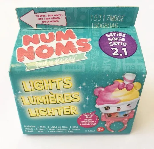Nom Noms Light Up Ring Toy for Kids
