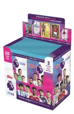 Topps Premier League 2025/26 - Single Pack (Box of 28 packs)