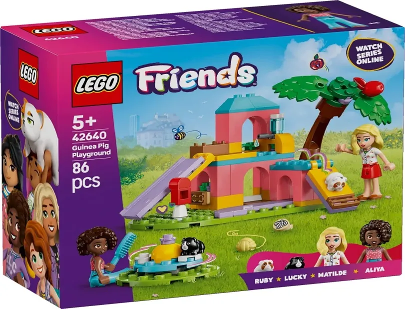 LEGO Friends 42640 Guinea Pig Playground Building Set