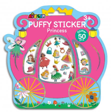 Puffy  Sticker Princess_x000D_